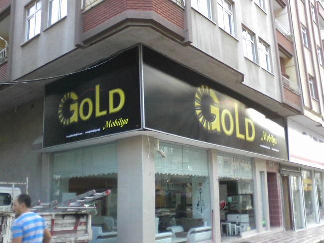 gold mobilya
